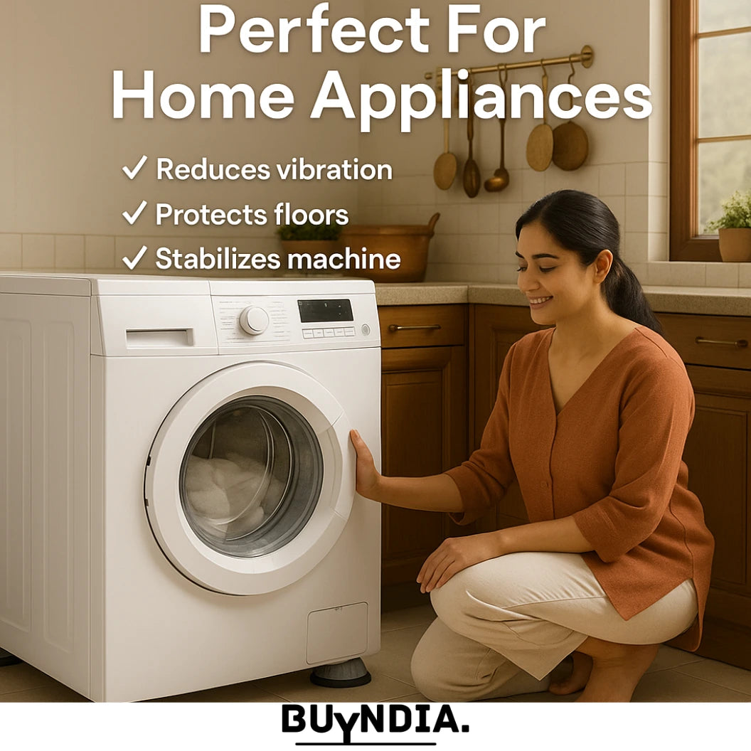 Anti Vibration Washing Machine Pads (Set of 4)