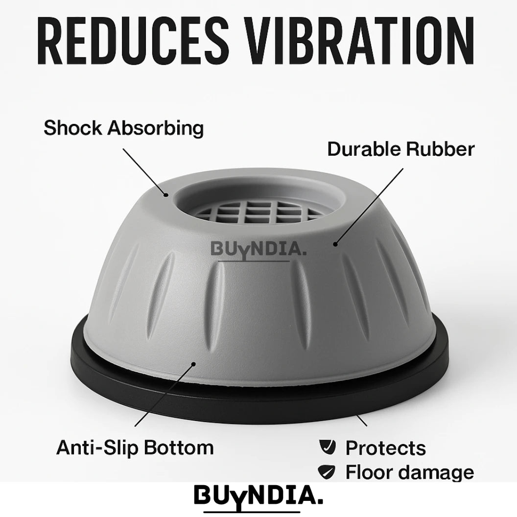 Anti Vibration Washing Machine Pads (Set of 4)