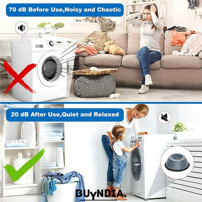 Anti Vibration Washing Machine Pads (Set of 4)